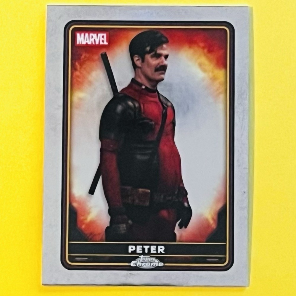 2025 Topps Chrome Deadpool‎ & Wolverine #23 Peter Base Marvel